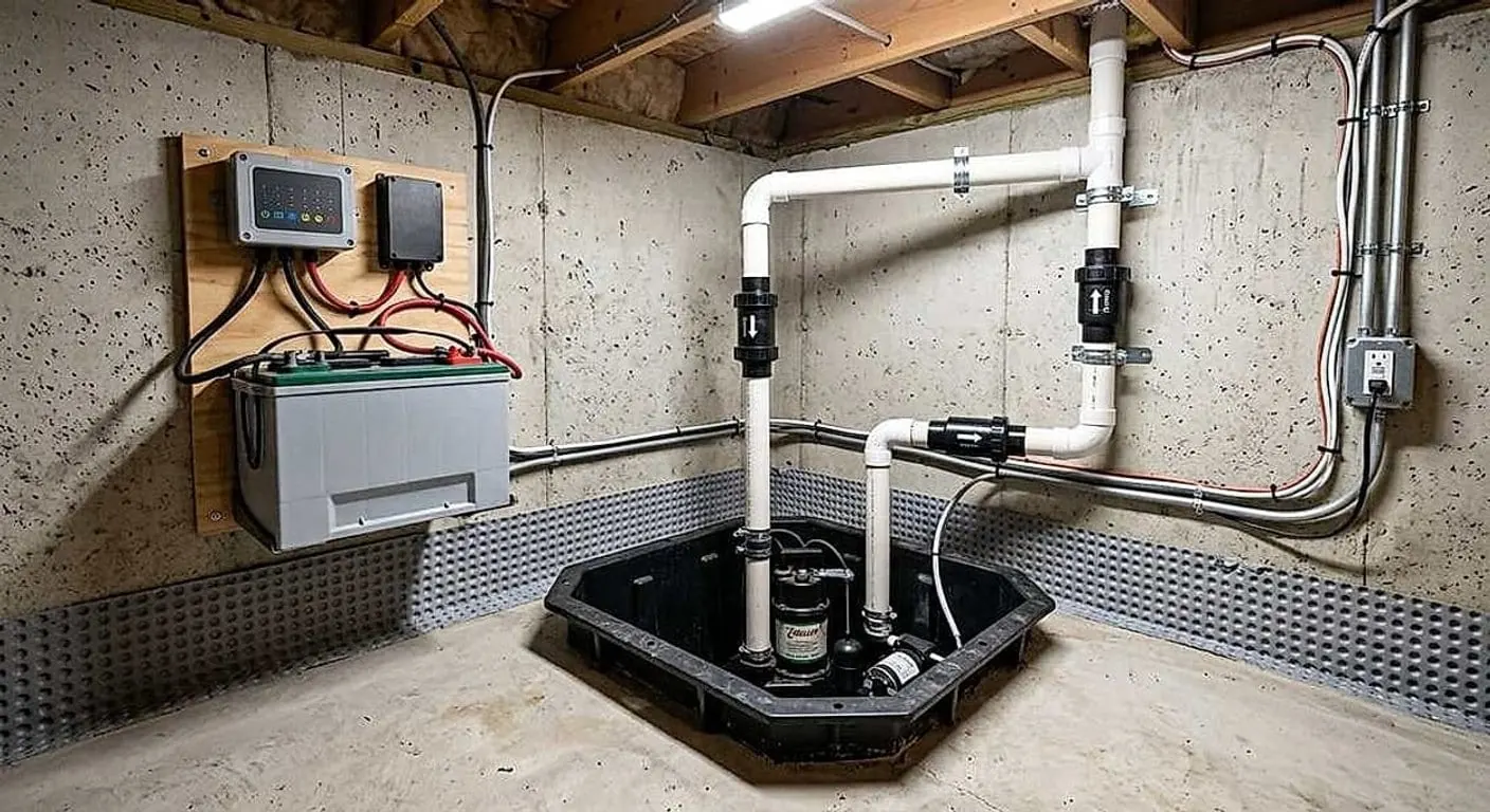 Sump Pump Installation in Wausau, WI